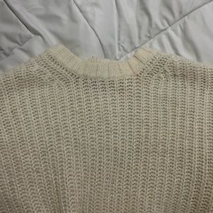 American Eagle Cream Sweater